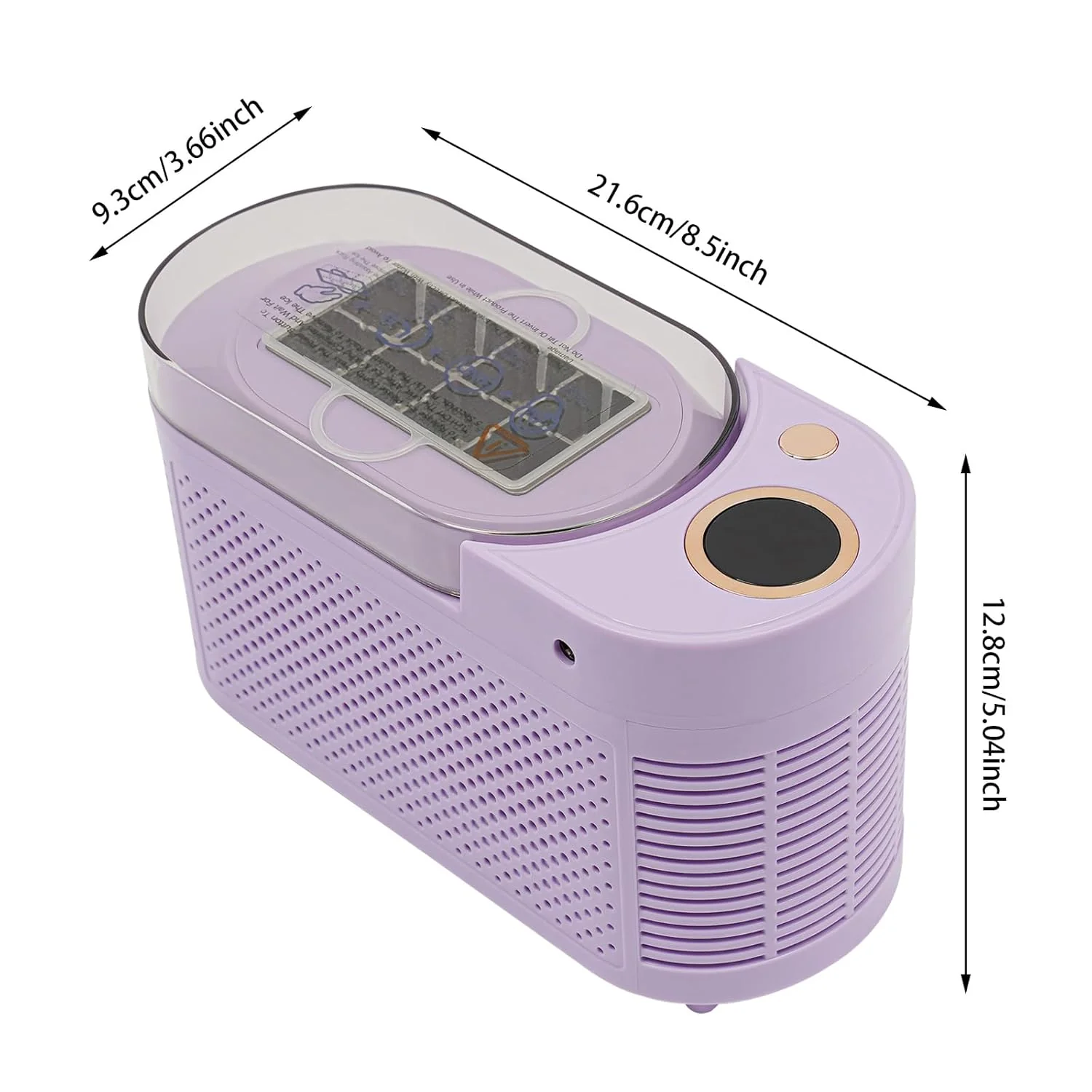 ‌Eiswürfelmaschine,Eiswürfelbereiter für Auto & Zuhause - 8 Würfel/15 Min - 120W Energiesparend mit - Image 2