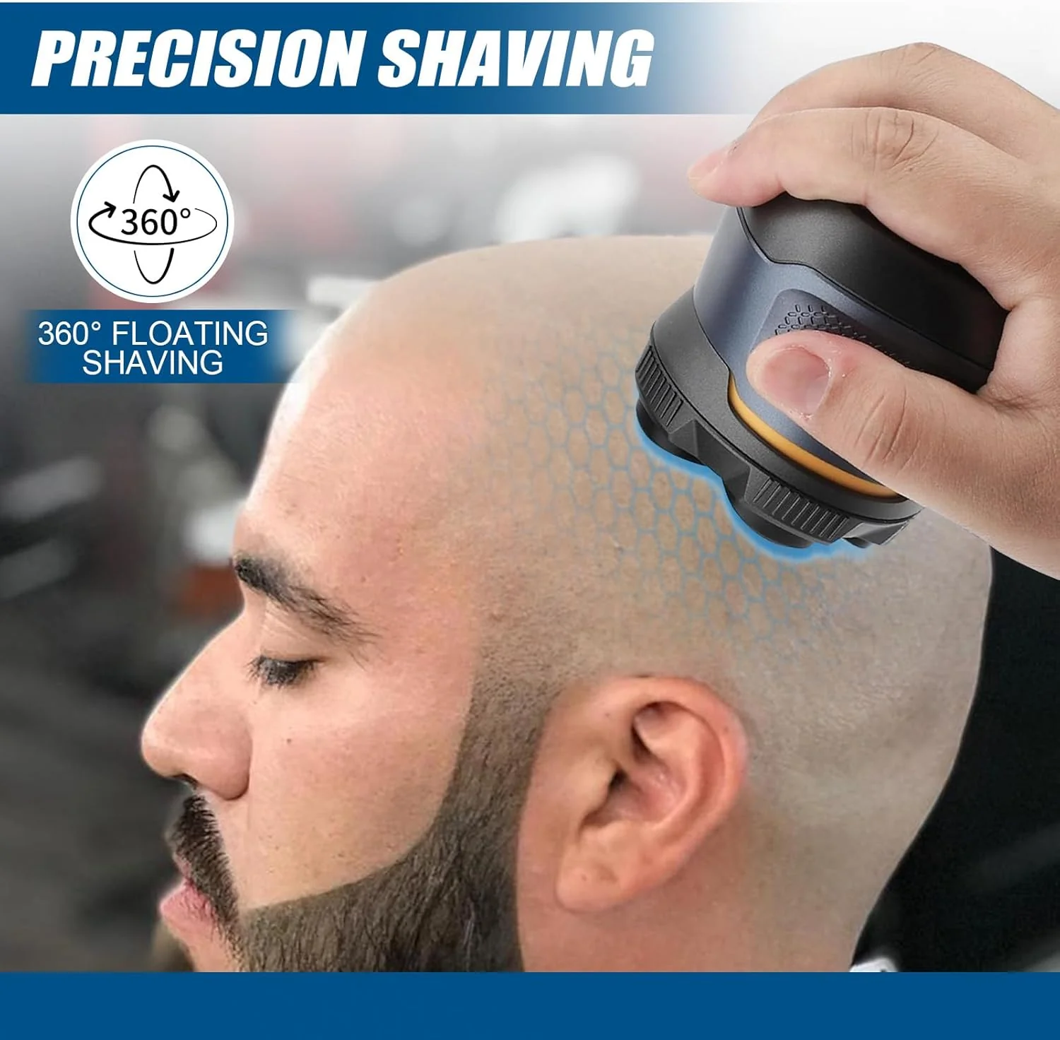 1 Stück 6 Blade Head Shaver Ersatzköpfe kompatibel mit DOAO JoyKoi Solimpia Singphere AEXIRI Head Sh - Image 3