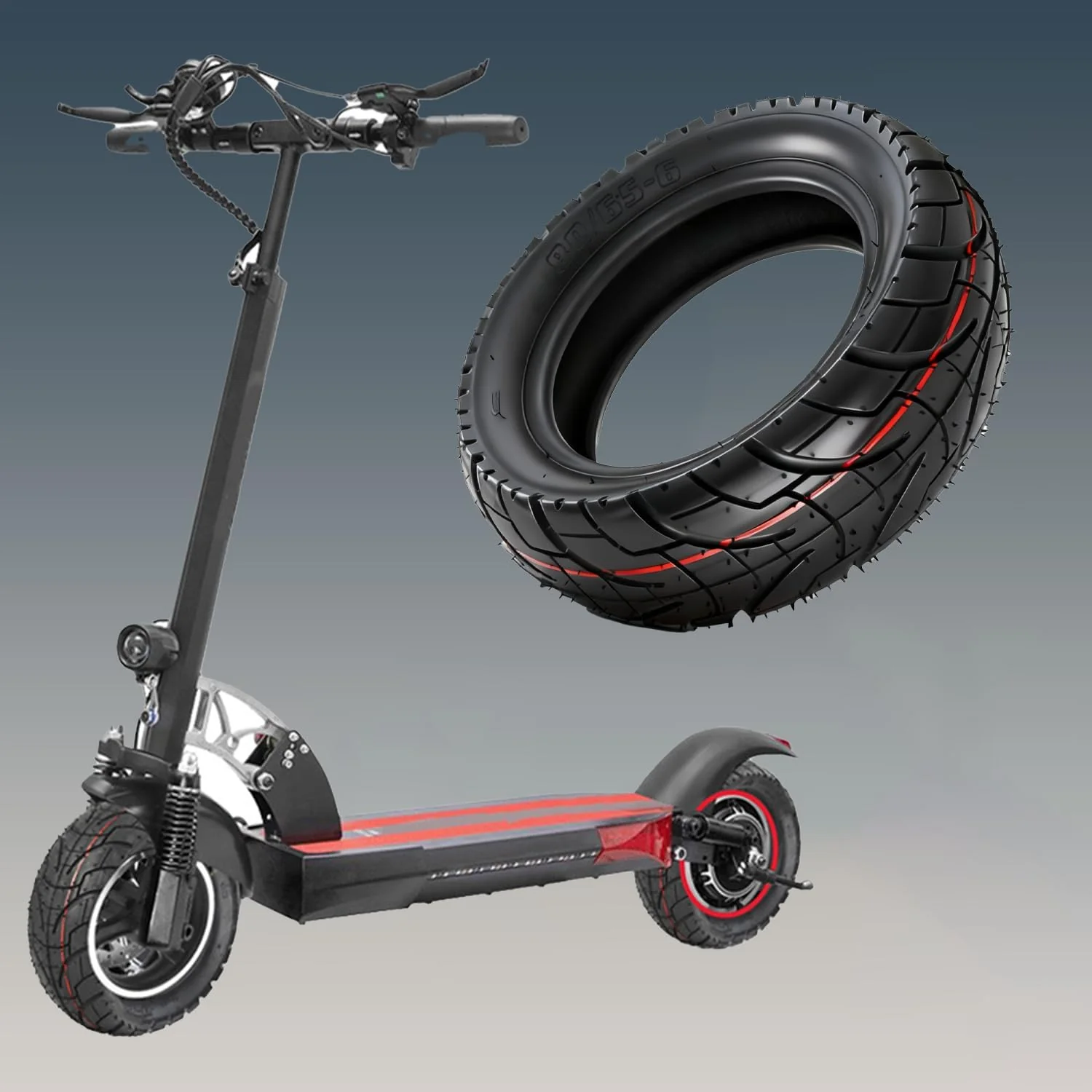 10 Zoll E Scooter Reifen 10x3.0 Zoll Off Road City Road Luftreifen Ersatz Verdickte Luftreifen Innen - Image 4