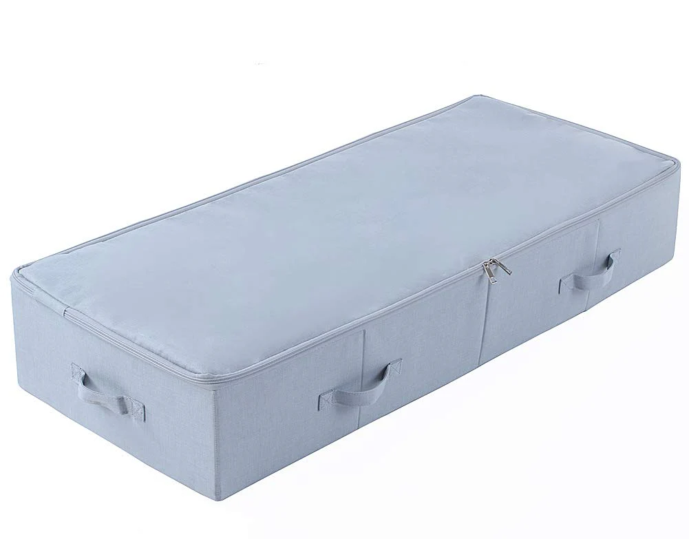100X 43X 18 cm, Unterbett-Aufbewahrungsbox | Atmungsaktiv und Mottenfrei | Platzsparende Unterbett A