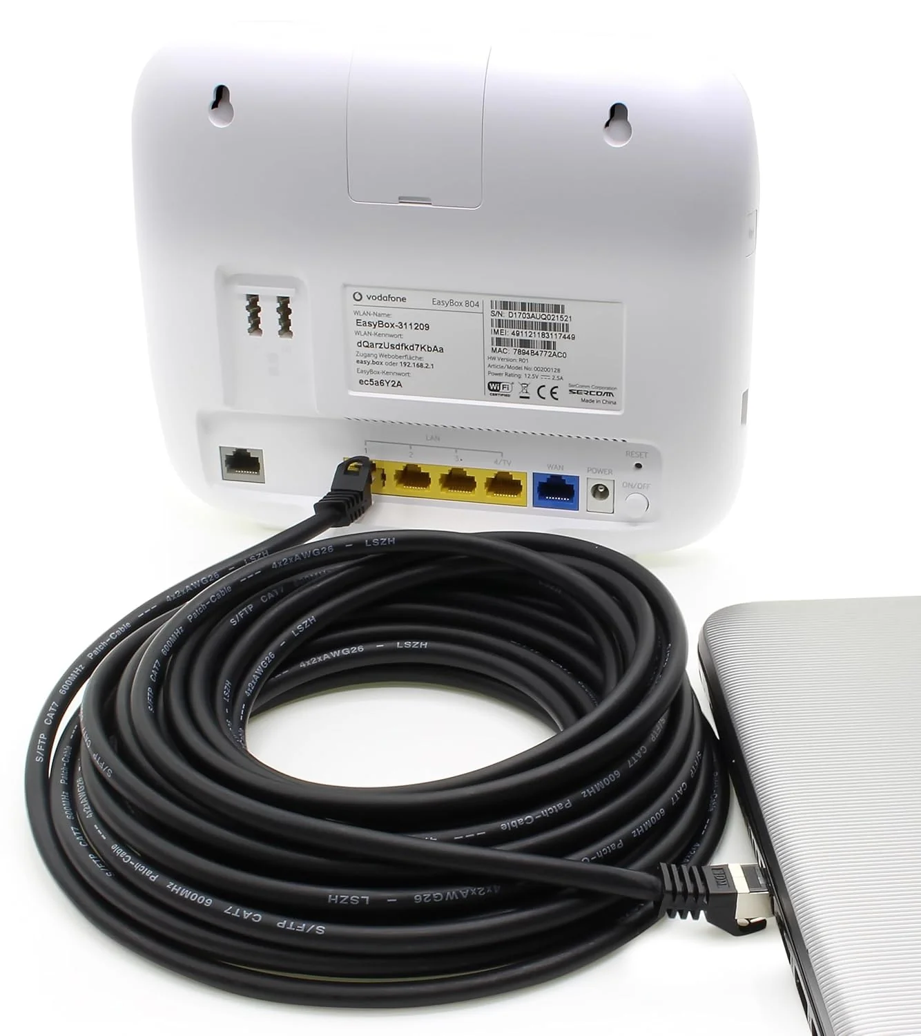 10x 0.25 M - CAT-7 Cat.7 Netzwerk-Kabel, Ethernet, Lan & Patch Kabel RJ-45 SFTP 10GB/s - 10 Farben 1 - Image 7