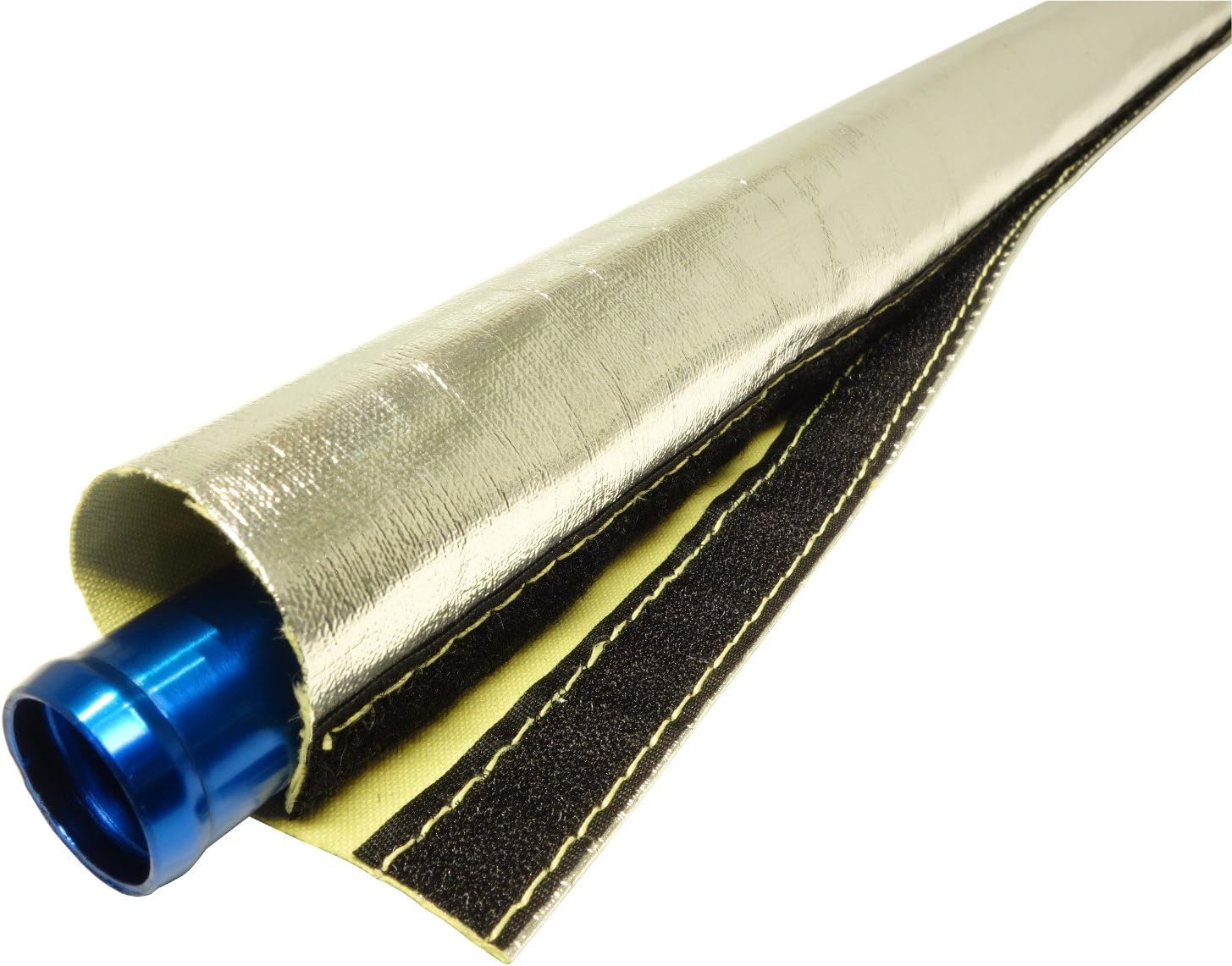 1m Alu-Kevlar Hitzeschutzschlauch ID 210mm *** Klettverschluss Heat Sleeve Kälteschutzschlauch, ID 2 - Image 2