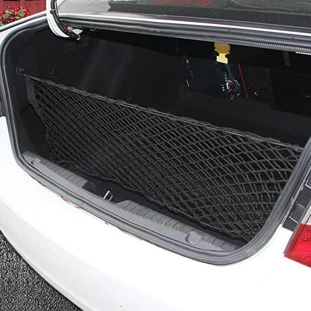 1x Hundenetz Auto für Skoda Citigo 5-Türer 1 (I) I 2012-2019, für Rücksitz & Laderaum Trennnetz zwis - Image 6