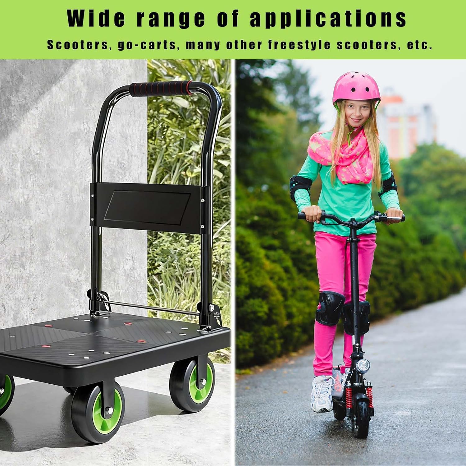 2 Stück Ersatzrollen, 100 mm Ersatzräder für Scooter, Ersatzräder für Roller mit Rädern, Stunt-Scoot - Image 5