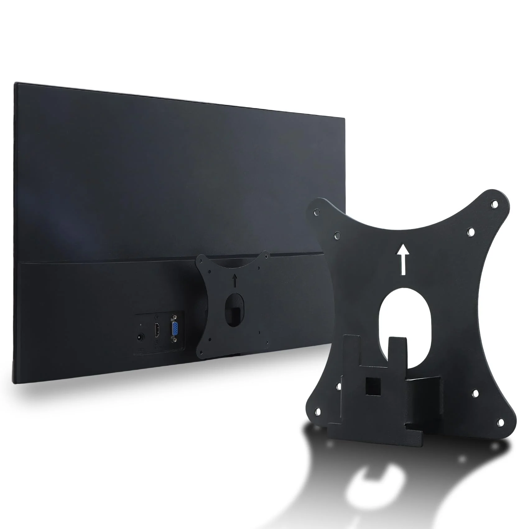 27M VESA-Halterungsadapter kompatibel mit HP Pavilion 22", 24", 27" Monitorarm/Halterung VESA-Bügela