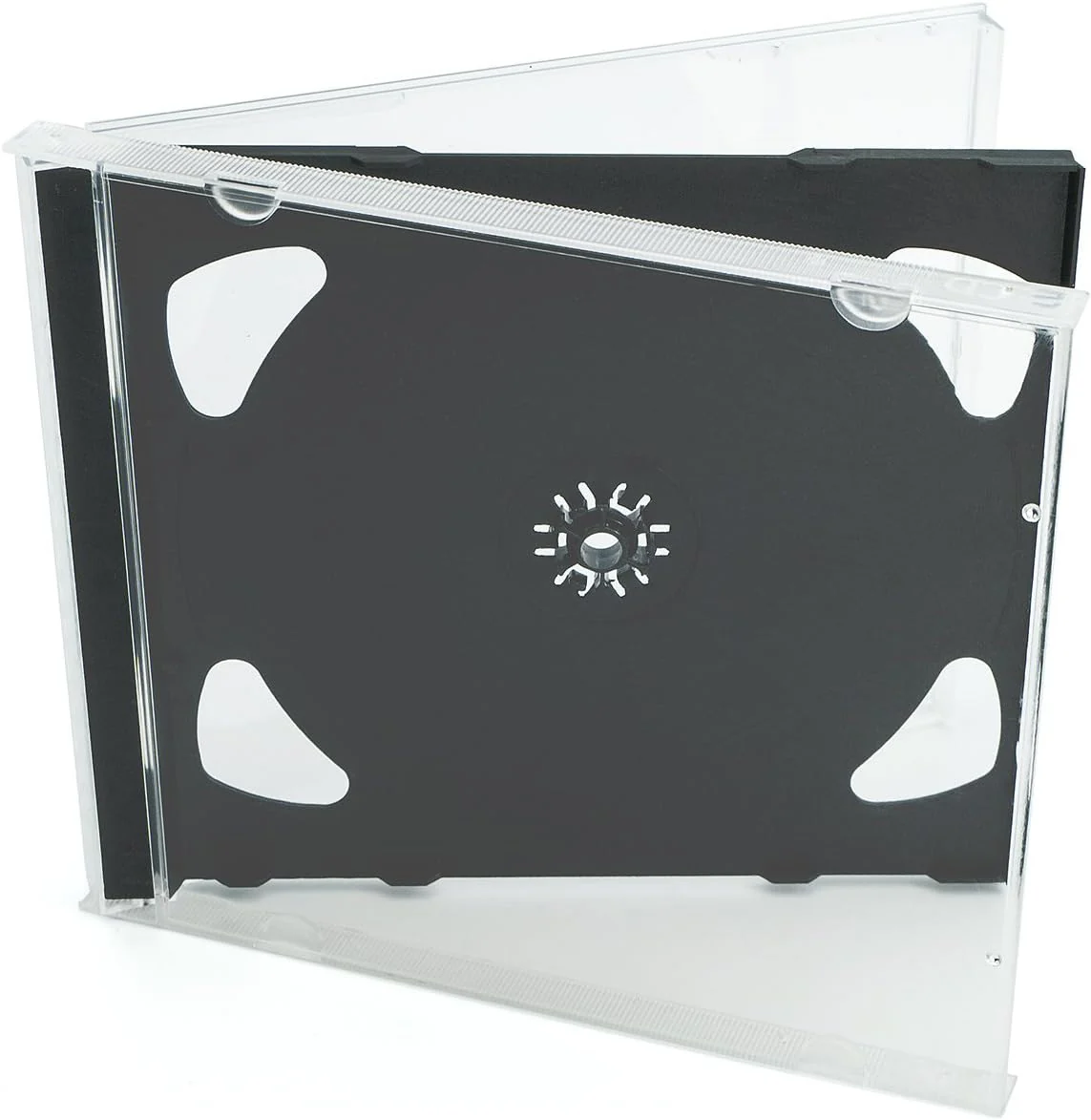 2er CD/DVD/Blu Ray Jewel Case Leerhüllen mit schwarzem Tray 10mm 50 Stück 50 Stück doppelt, 50 Stück - Image 4