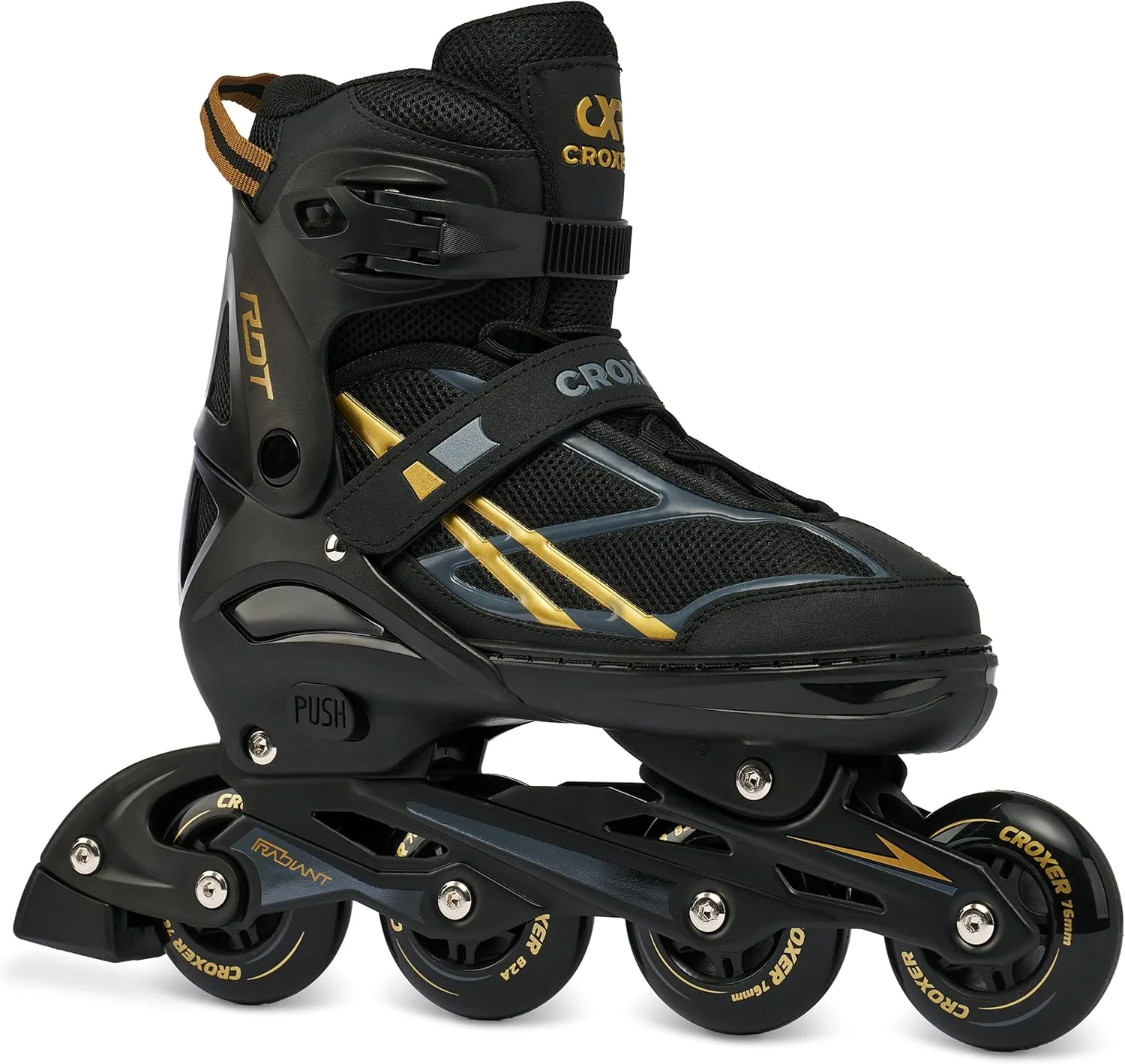 2in1 Verstellbare Inlineskates-Schlittschuhe Radiant mit Double Vent-System, ABEC-9 Chrome Kugellage - Image 8