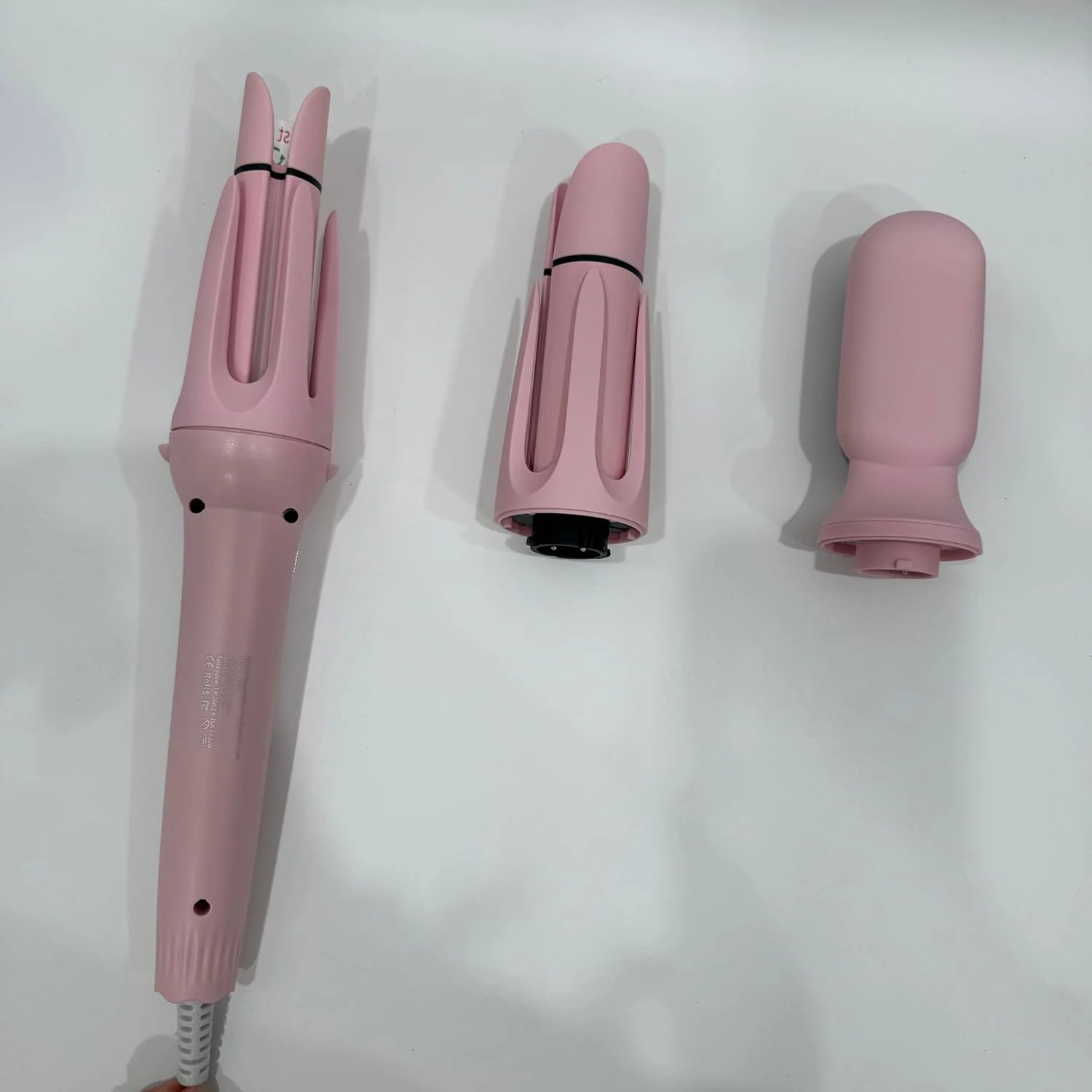 3 in 1 Lockenstab Automatisch mit 32/36mm Lockenwickler & Haarglätterbürste, 4 Temperaturstufen, Sch - Image 4