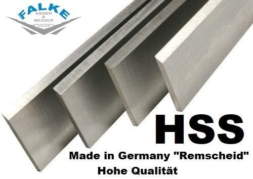 3 Stück Hobelmesser 250 x 25 x 3 HSS%18 Wolfram Streifenhobelmesser - Image 2
