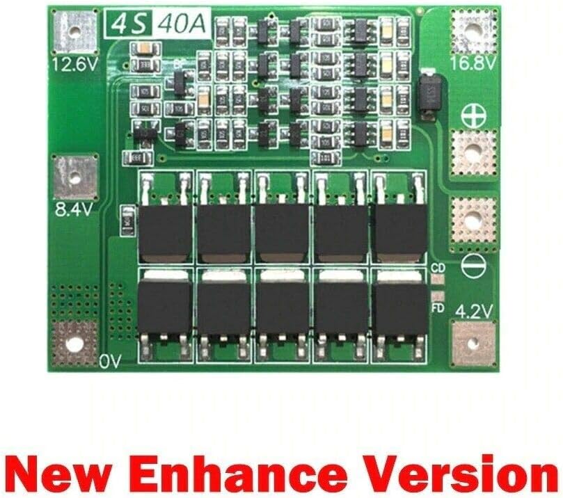 5pcs 4S 40A 14.8V 16.8V 18650 Lithium Battery Protection Board BMS PCB - Image 3