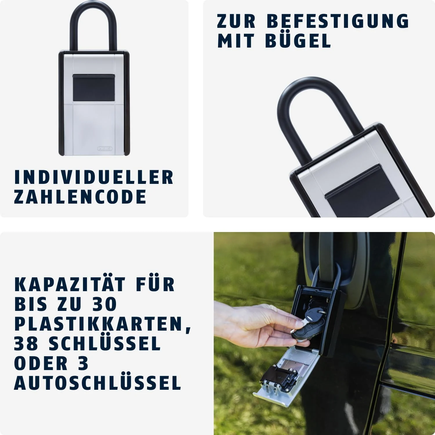797 KeyGarage BIG mit Bügel Silber, Big - Image 4