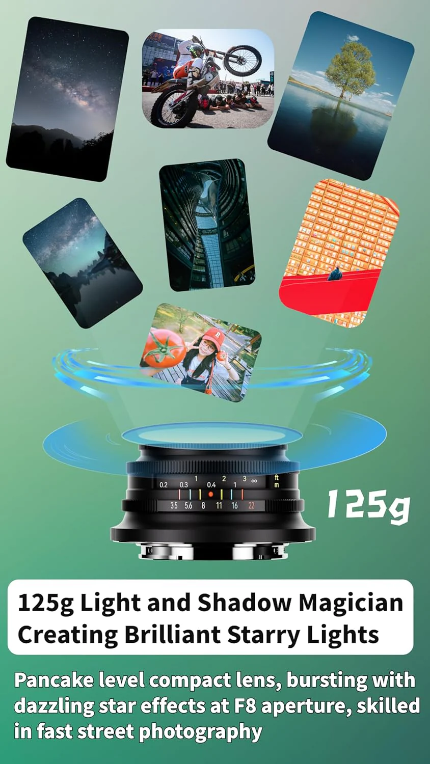 7Artisans 10mm F3.5 Pancake Ultraweitwinkel for Sony E-Mount Objektiv, APS-C manueller Fokus, 108°,1 - Image 5