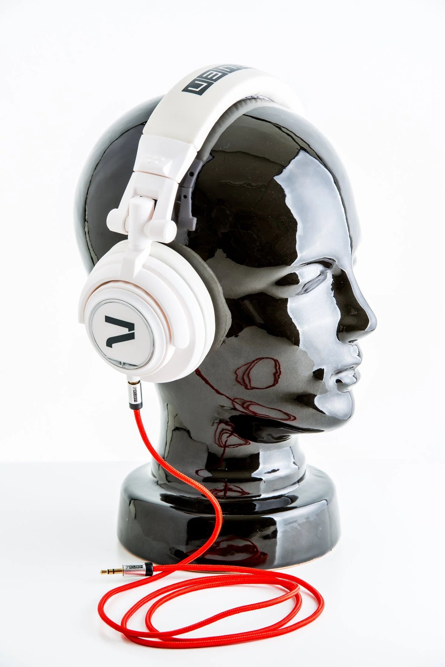 7even Headphone White/red