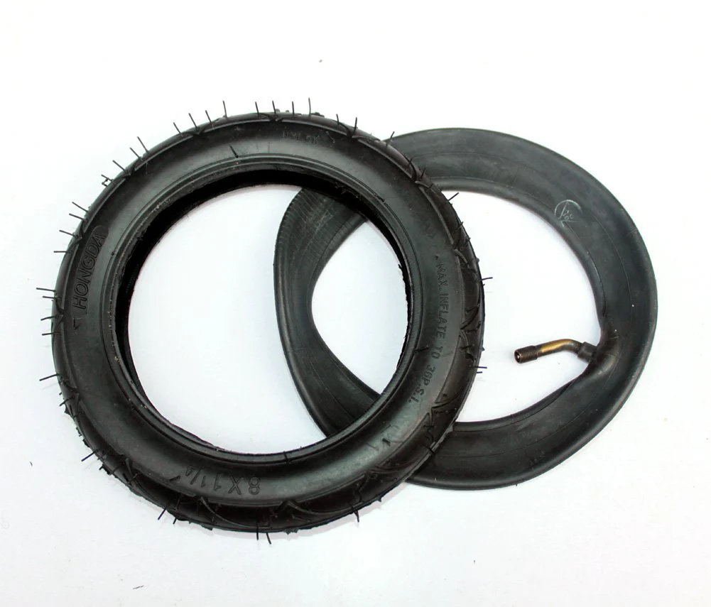 8 "Pneumatische Rad mit Schlauch für Kick Scooter Scooter Radgrösse 8x1 1/4 Aluminiumlegierung Hub 3