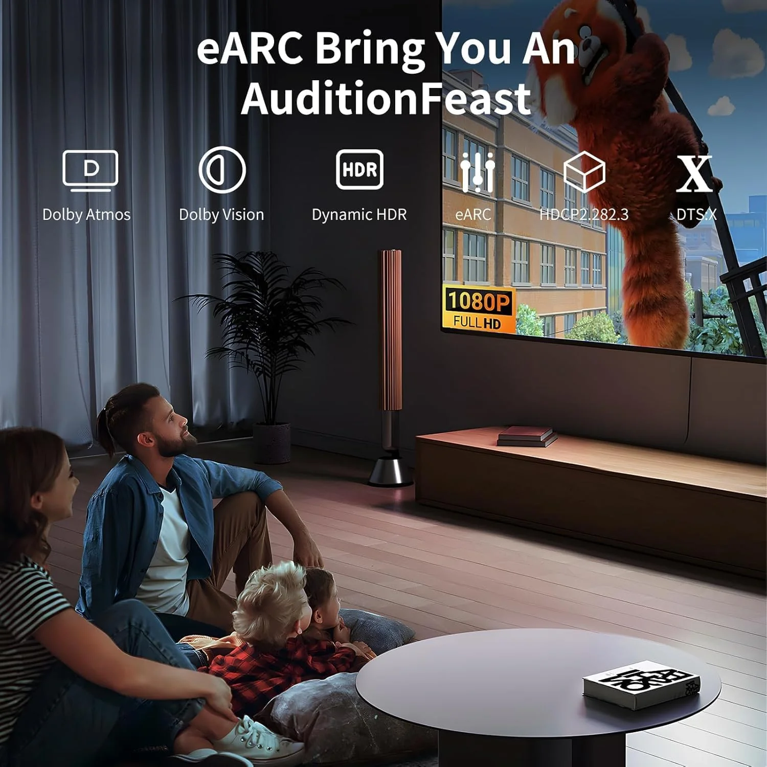 8K HDMI Glasfaserkabel 70M 48Gbps Super hohe Geschwindigkeit AOC Lichtleit 2.1 Kabel HDR eARC Dolby - Image 7