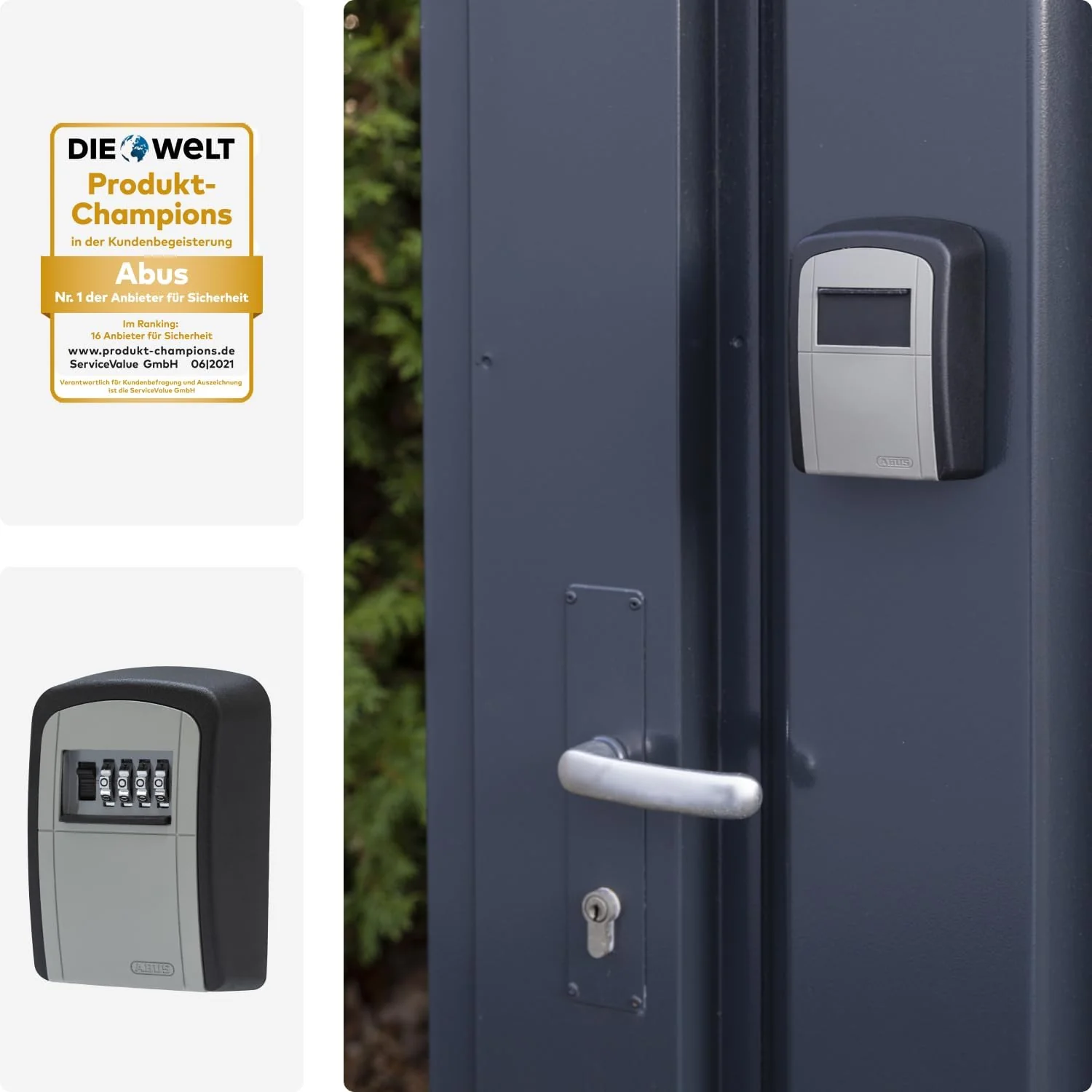 ABUS KeyGarage 707 - Schlüsselbox zur Wandmontage - für bis zu 7 Schlüssel oder kleine Wertgegenstän - Image 6