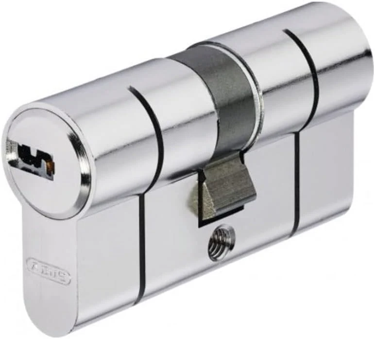 ABUS Türzylinder D6N - Schliesszylinder für Wohnungstüren, vernickelt, 35x40 mm - 33460 35x40 mm Ver - Image 5
