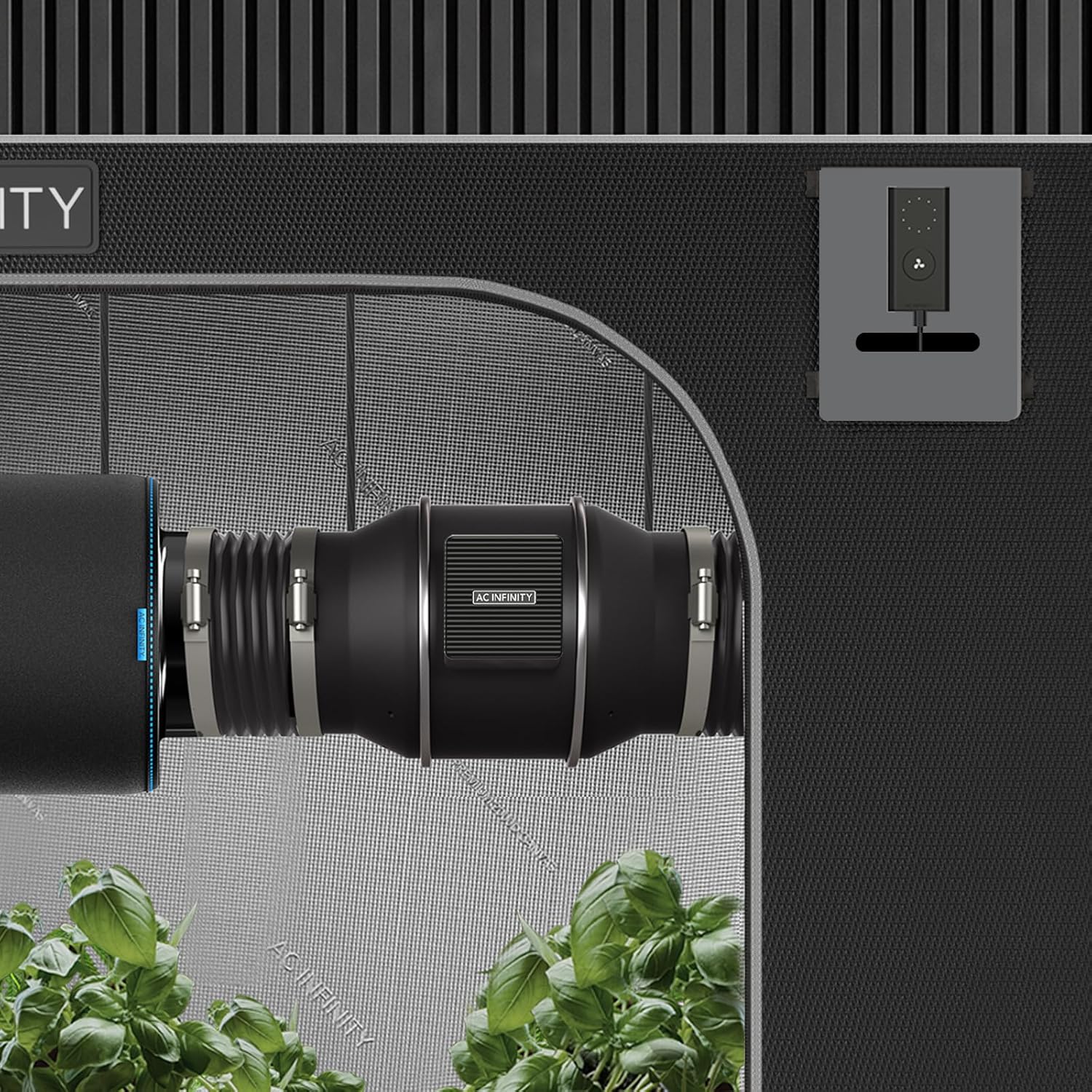 AC Infinity CLOUDLINE PRO S12 – Leises Inline-Lüftersystem 300 mm mit Drehzahlregler, EC-Motor, für - Image 7