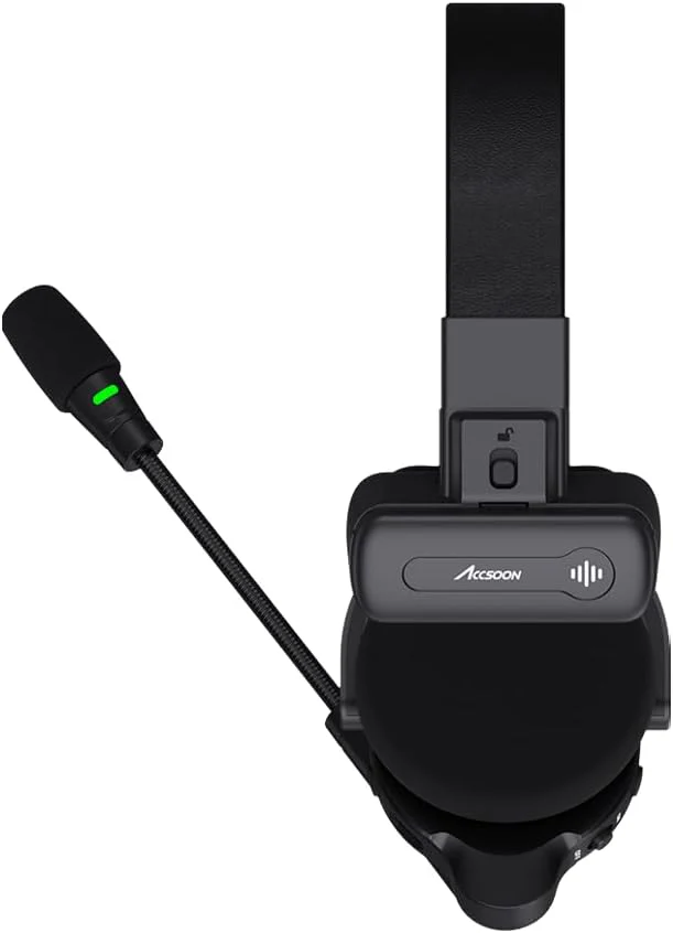 Accsoon - Como - Enthält EIN Host-Headset und Acht Remote-Headsets - Ergonomisches Design - 400 Mete - Image 6
