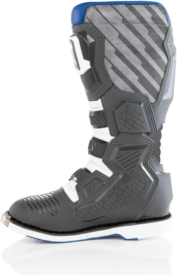 Acerbis Herren X-race Stiefel, Blau Grau - Image 3