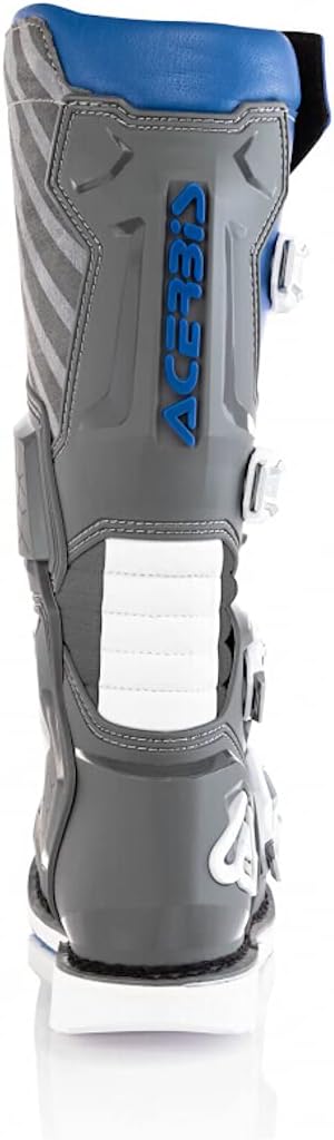 Acerbis Herren X-race Stiefel, Blau Grau - Image 4