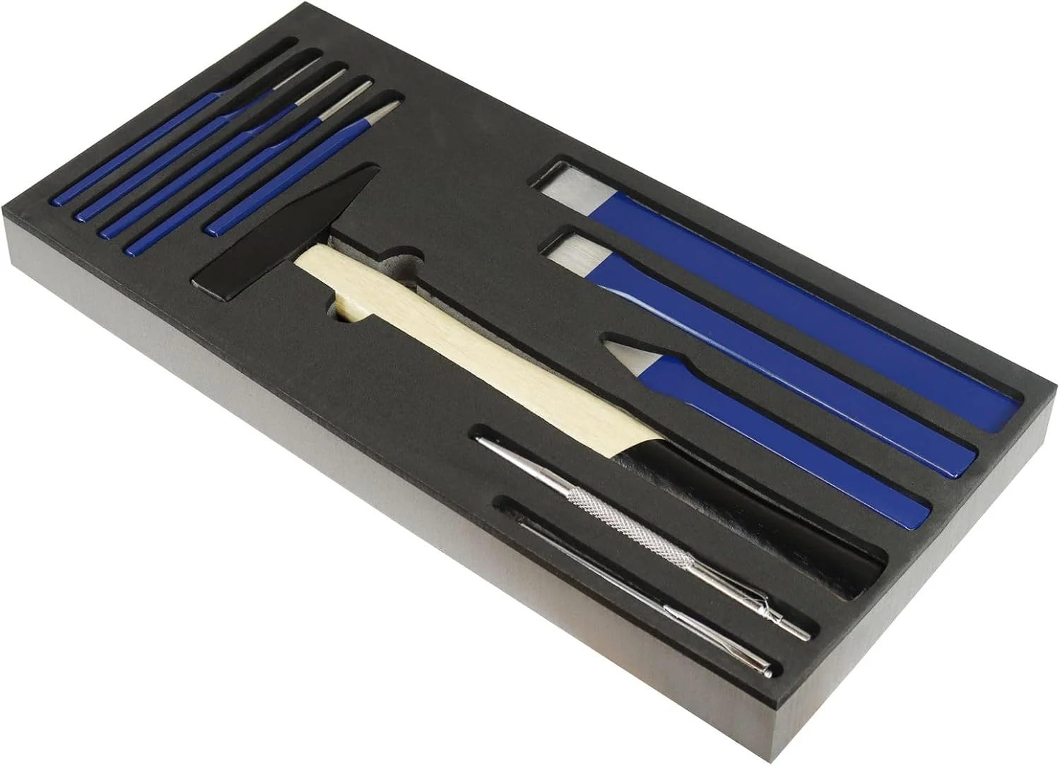ADB Werkzeugeinlage 22307 Werkstattwagen Schubladen Werkzeug Einlage Hammer & Meissel Set 11-teilig - Image 2