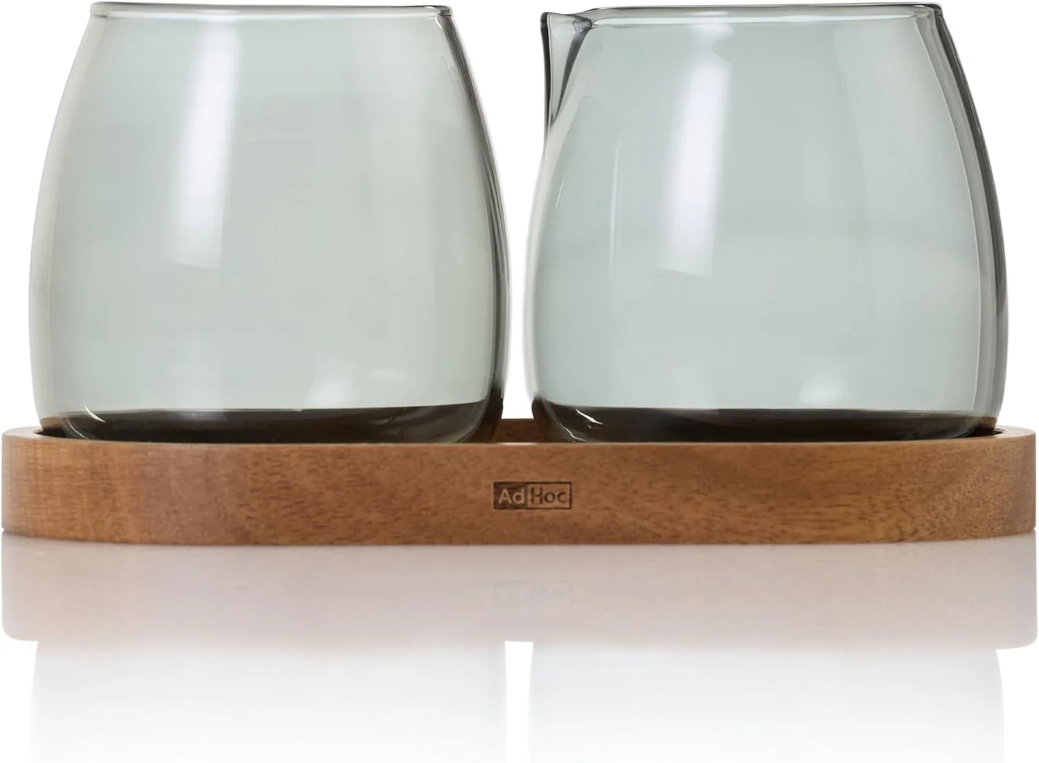 AdHoc MZ02 Set Milchkännchen und Zuckerdose mit Untersetzer YUNA | Premium Set für Tee oder Kaffee a - Image 5