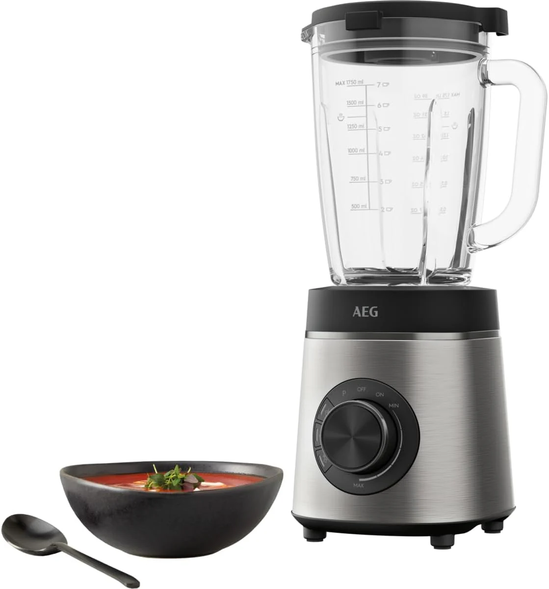 AEG TB6-1-6ST Standmixer / Geschwindigkeitsanpassung / 3 Programme / Smoothie / Crushed Ice / Pulsfu - Image 8
