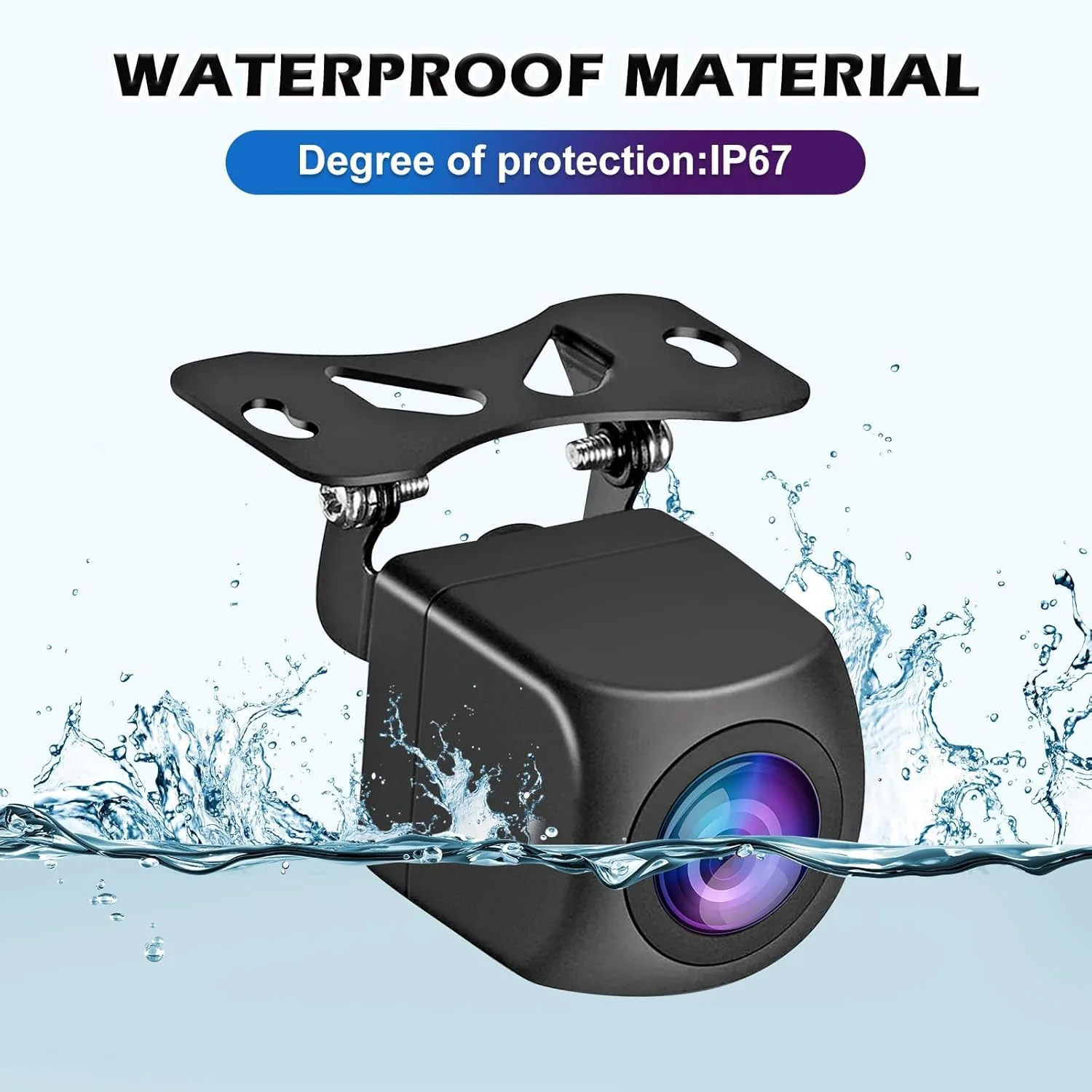 AHD 1080P Rückfahrkamera, 180° Super Weitwinkel, IP68 Wasserdicht, Universal Für Auto, SUV, Wohnmobi - Image 6