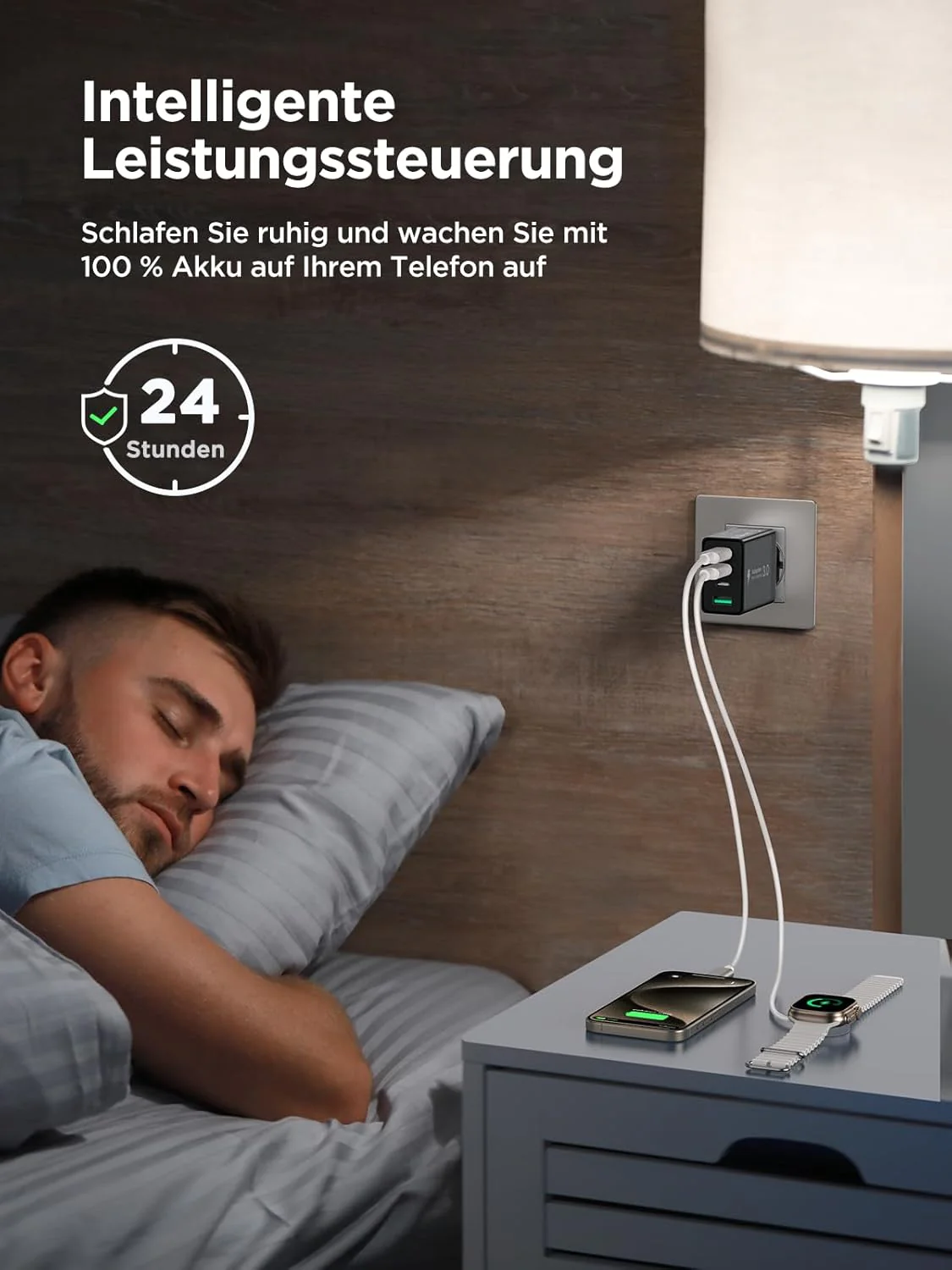 Aioneus USB C Ladegerät, 2-Pack 4Port Ladegerät USBC Adapter 40W Stecker Typ C Schnellladegerät Mehr - Image 7