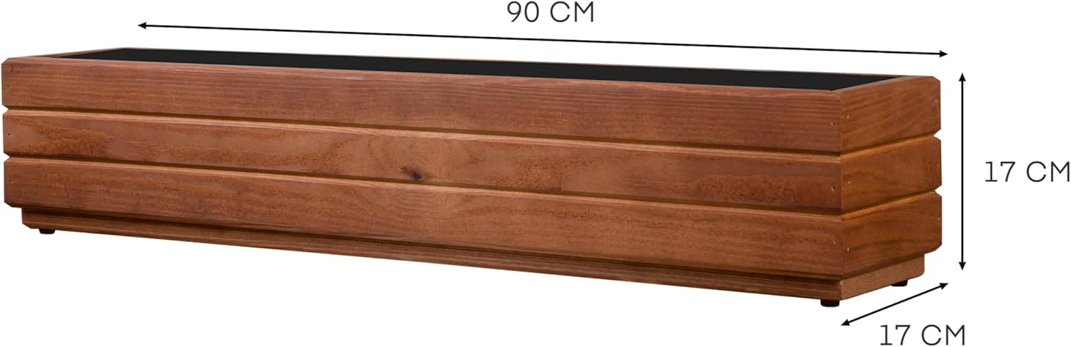 alfalux Pflanzkübel Für Garten Pflanzkasten Für Balkon Blumenkübel Für Fensterbank Blumenkasten Für - Image 3