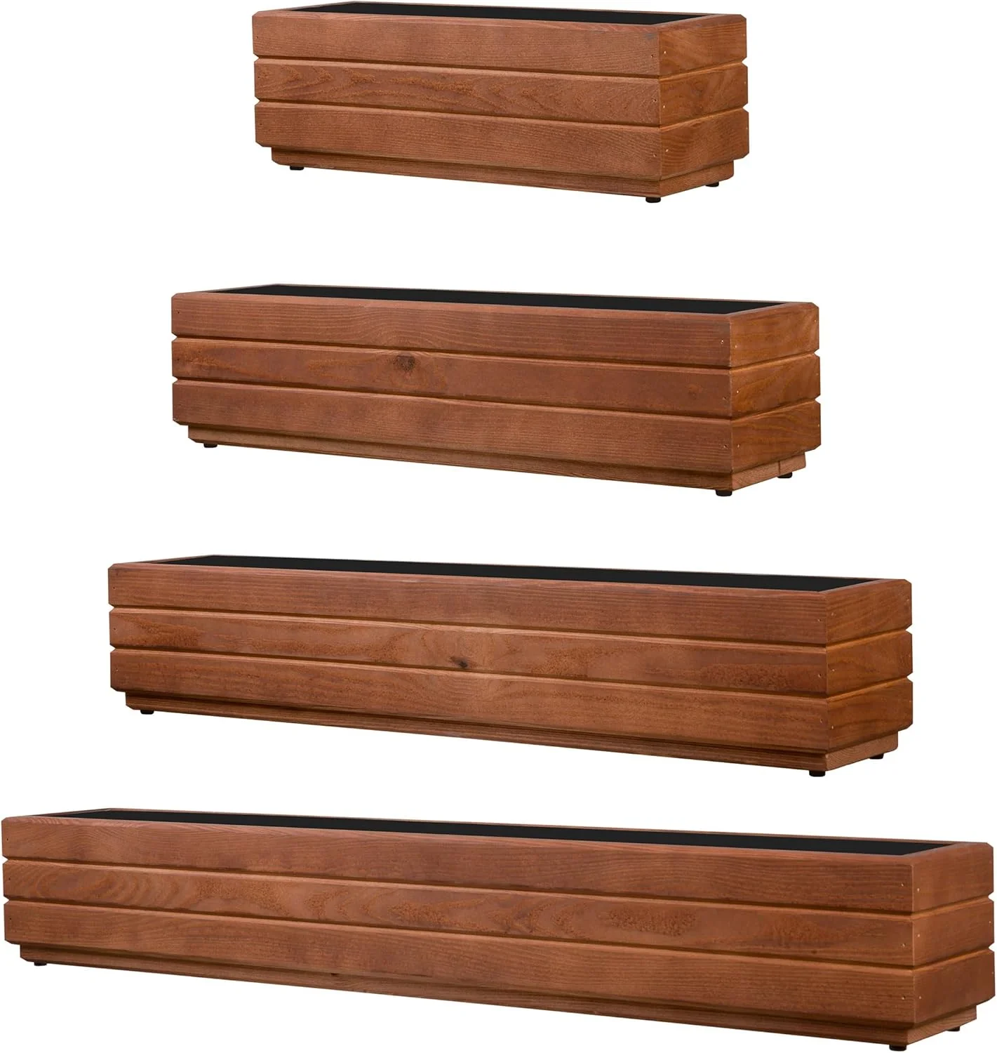 alfalux Pflanzkübel Für Garten Pflanzkasten Für Balkon Blumenkübel Für Fensterbank Blumenkasten Für - Image 5