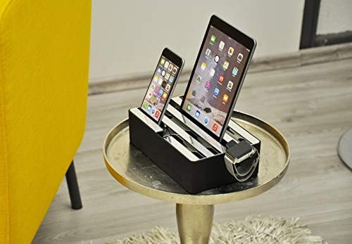 All-Dock ALLDOCK Medium Black/Chrome Special Edition Ladestation mit 4 schnellen USB-Anschlüssen und - Image 2