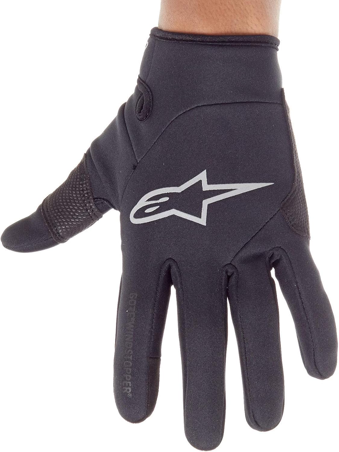 Alpinestars Herren Cascade Gore Windstopper Glove Handschuhe S Black Mid Grey, S Black Mid Grey - Image 8