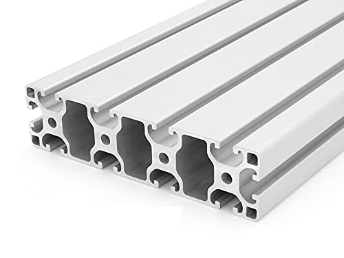 Aluminiumprofil 40x160L I-Typ Nut 8 (leicht), silber eloxiert. Aluminium Profil 40x160 Alu Profil 40