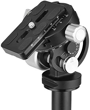Andoer Stativ Kugelkopf Doppelter Panorama Kopf Vogelbeobachtung Fotografie Kopf mit Quick Release P - Image 5