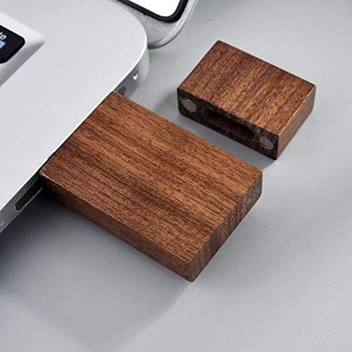Anloter USB-Speicherstick, 64 GB, USB 3.0, Walnussholz, 10 Stück 64GB/3.0 10er-Pack, Walnussholz - Image 7