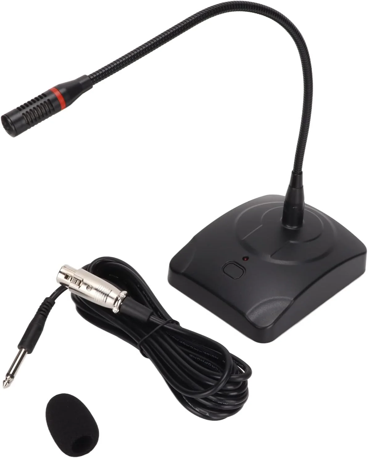 Annadue Desktop Microphone,Kabelgebundenes Tischmikrofon,Omnidirektionales Kondensator Mikrofon, 360 - Image 7
