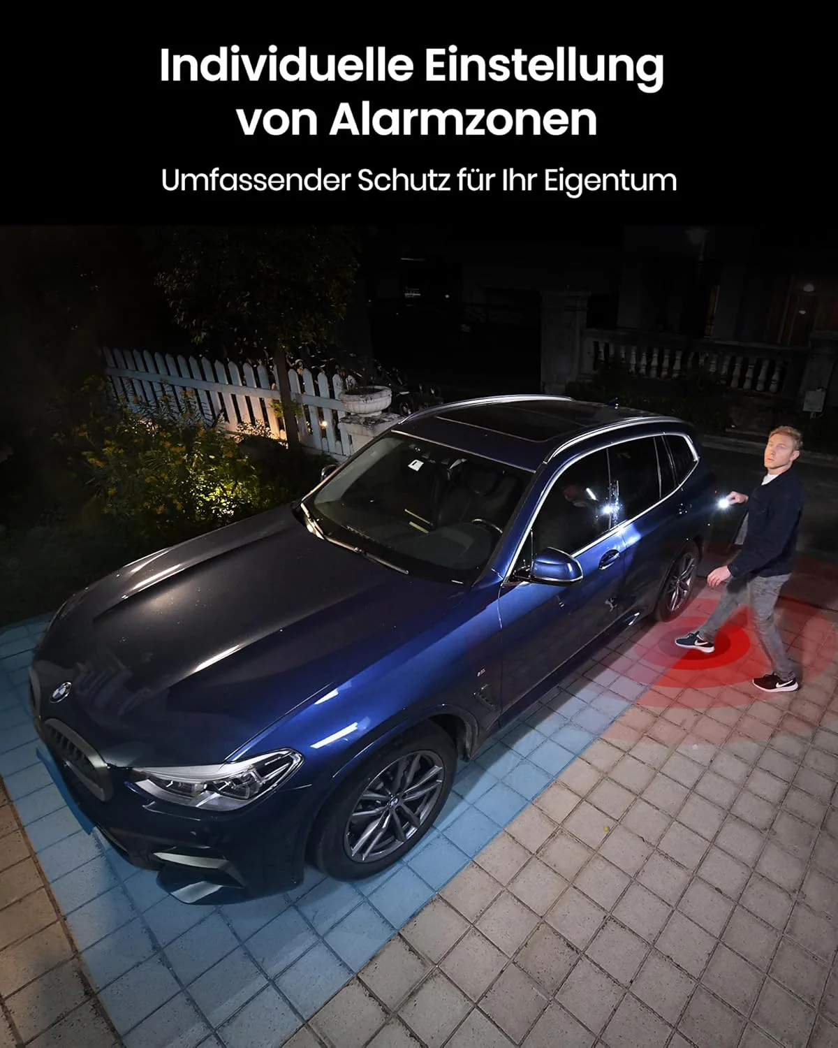 AOSU 2K Überwachungskamera Aussen Akku 240 Tage 2-Kit + Aosubase 32GB Lokaler Speicher ohne Abo Kabe - Image 6