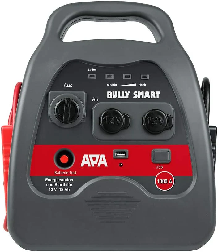 APA 16644 Starthilfe Power Pack Bully SMART, Polzangen isoliert, 12V/1000 A Starthilfe 1000 A, Start - Image 5