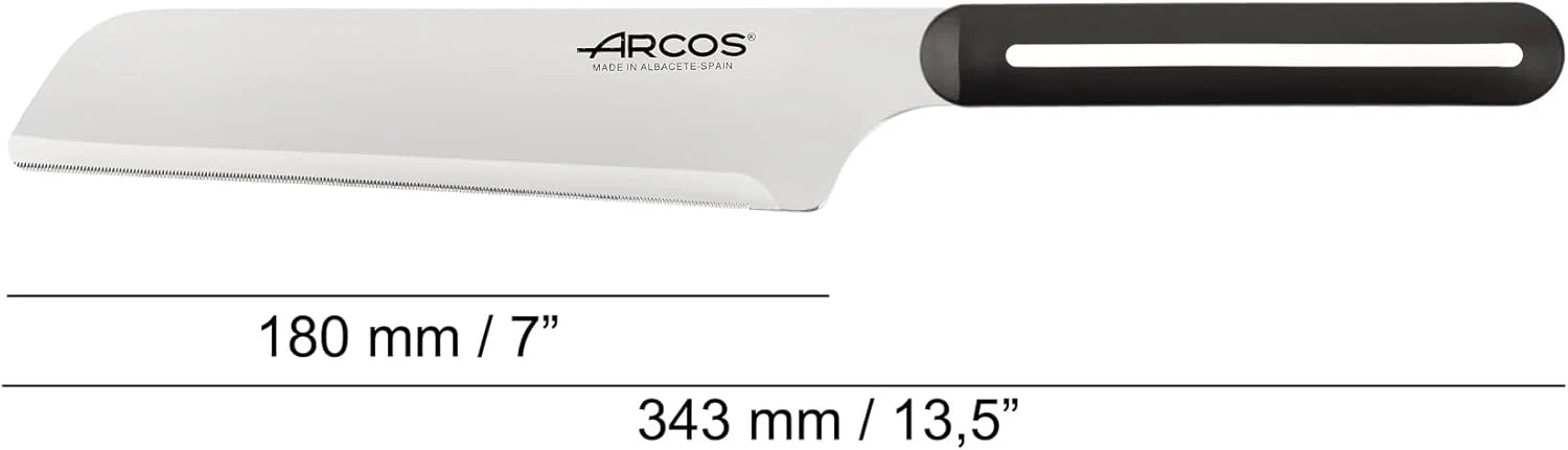 Arcos Chefmesser - Microdentierte Klinge für Obst und Gemüse, 180 mm Klinge, Ergonomischer Griff, Mo - Image 2