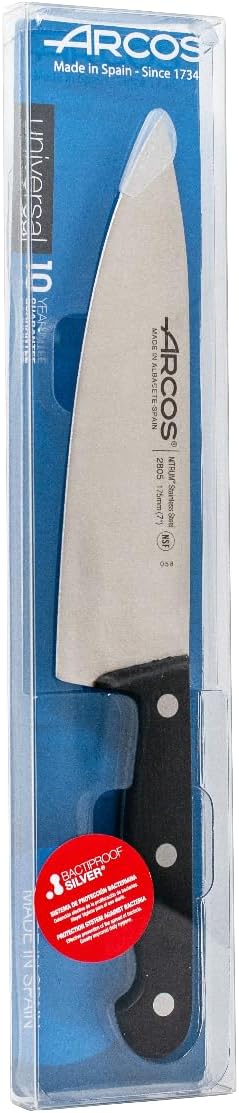 Arcos Küchenmesser Chef 18 cm - Professionelles Küchenmesser zum Reinigen und Schneiden von Gemüse, - Image 5