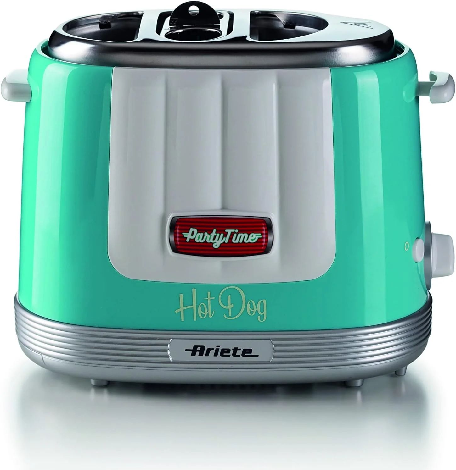 Ariete 206 Hot Dog Maker Party Time, Hot Dog Maker, 650 W, 5 Garstufen, 4 Garräume, automatischer Au - Image 2