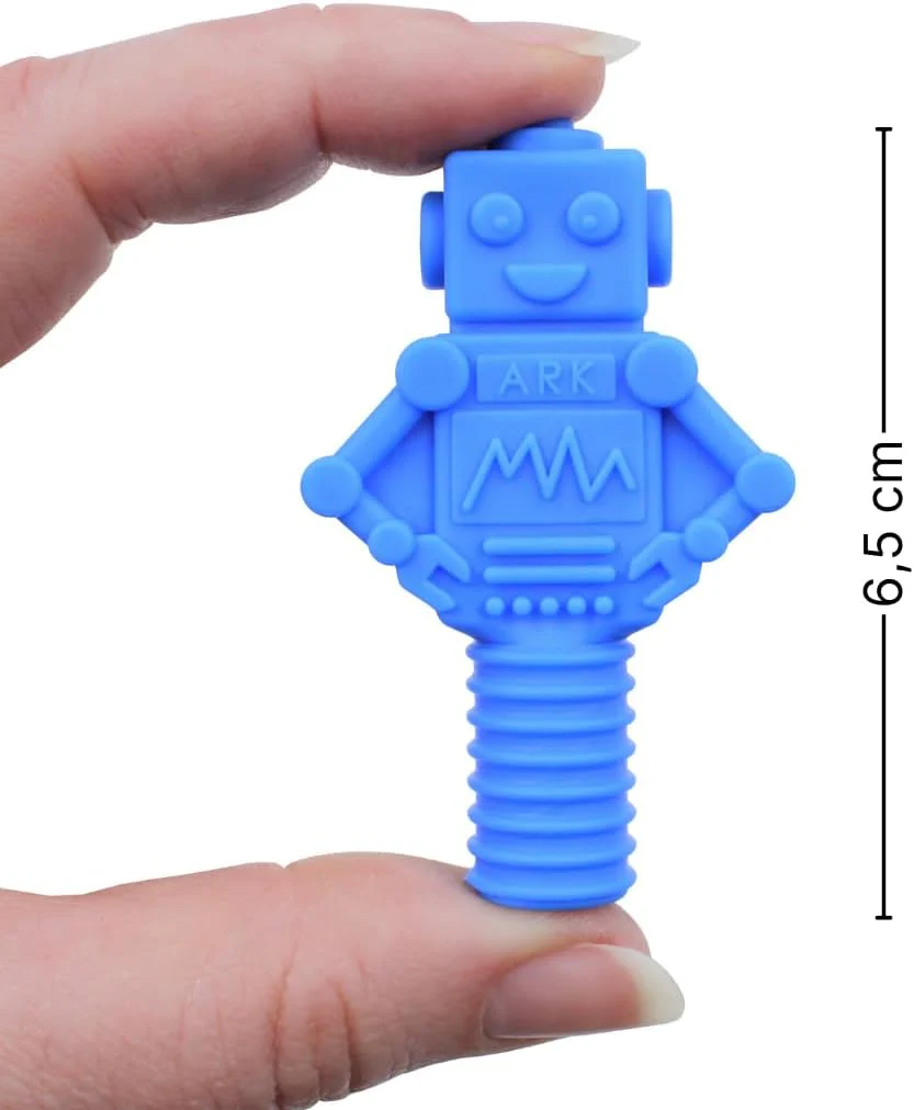 ARK® Beiss- und Kauaufsatz für Stifte in verschiedenen Stärken und Formen + Bleistift inkl. Logostar - Image 2