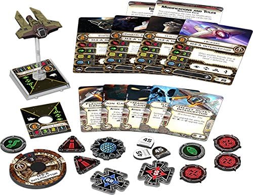 Asmodee HEI0425 - Star Wars X-Wing - M3-A-Abfangjäger Erweiterungs Pack - Image 3