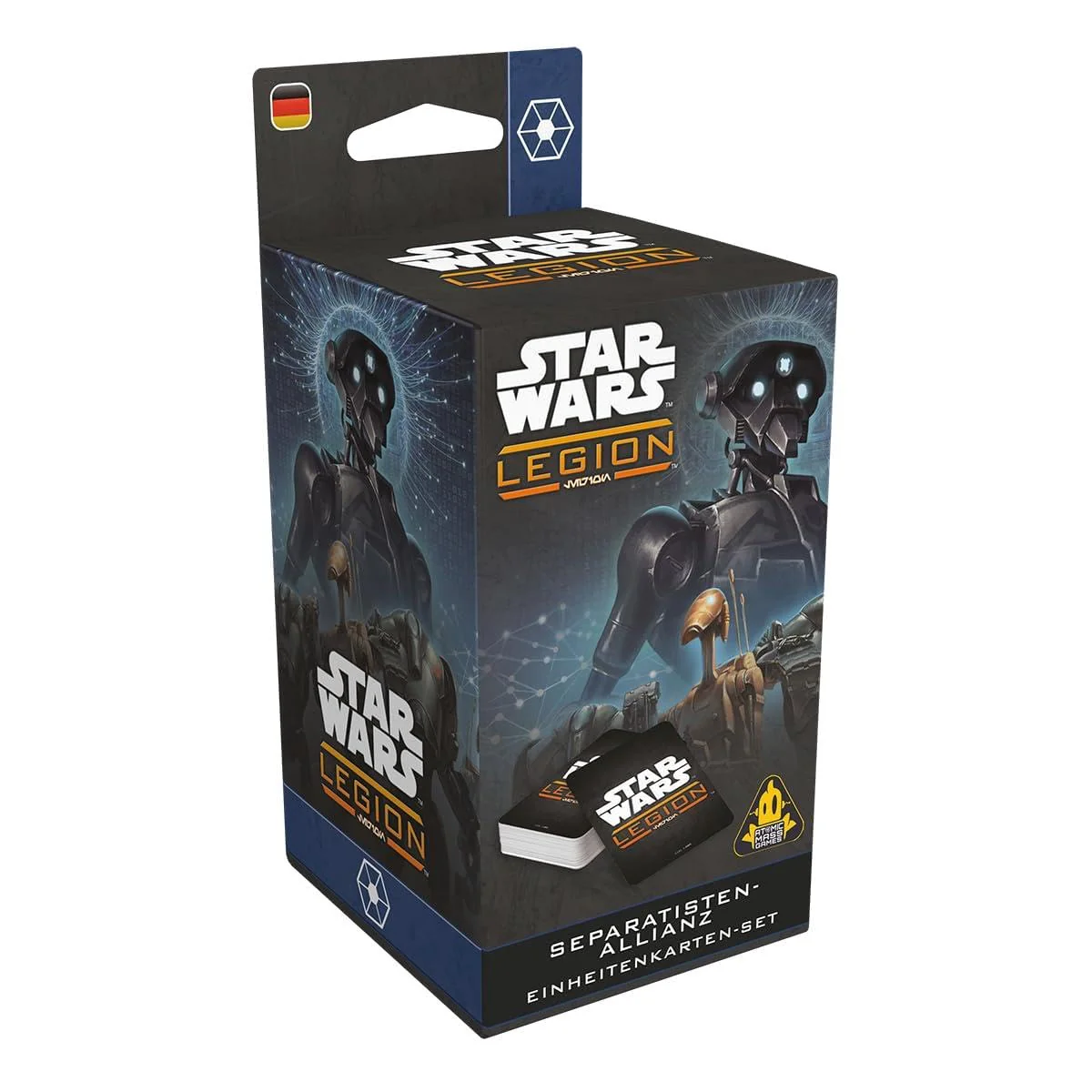 Asmodee, Star Wars: Legion – Separatisten-Allianz Einheitenkarten-Set, Atomic Mass Games, Erweiterun
