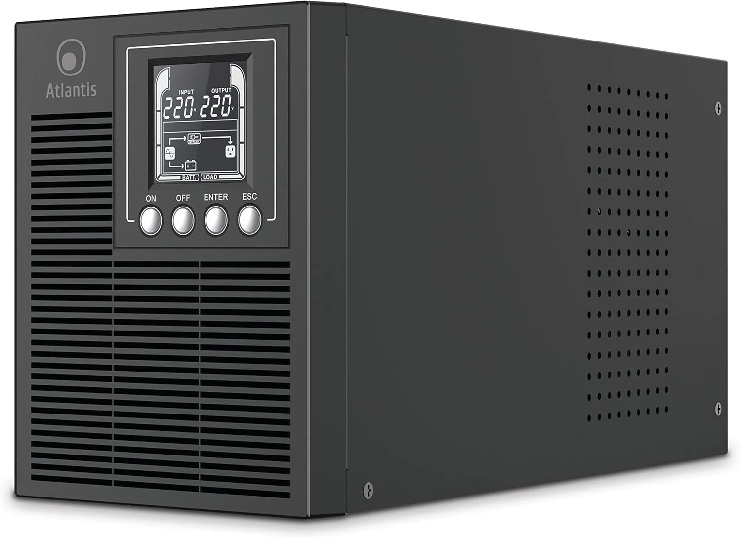 Atlantis A03-OP1002XLN UPS OnLine 88% Leiser unterbrechungsfreie Stromversorgung Server Doppelwandle - Image 7