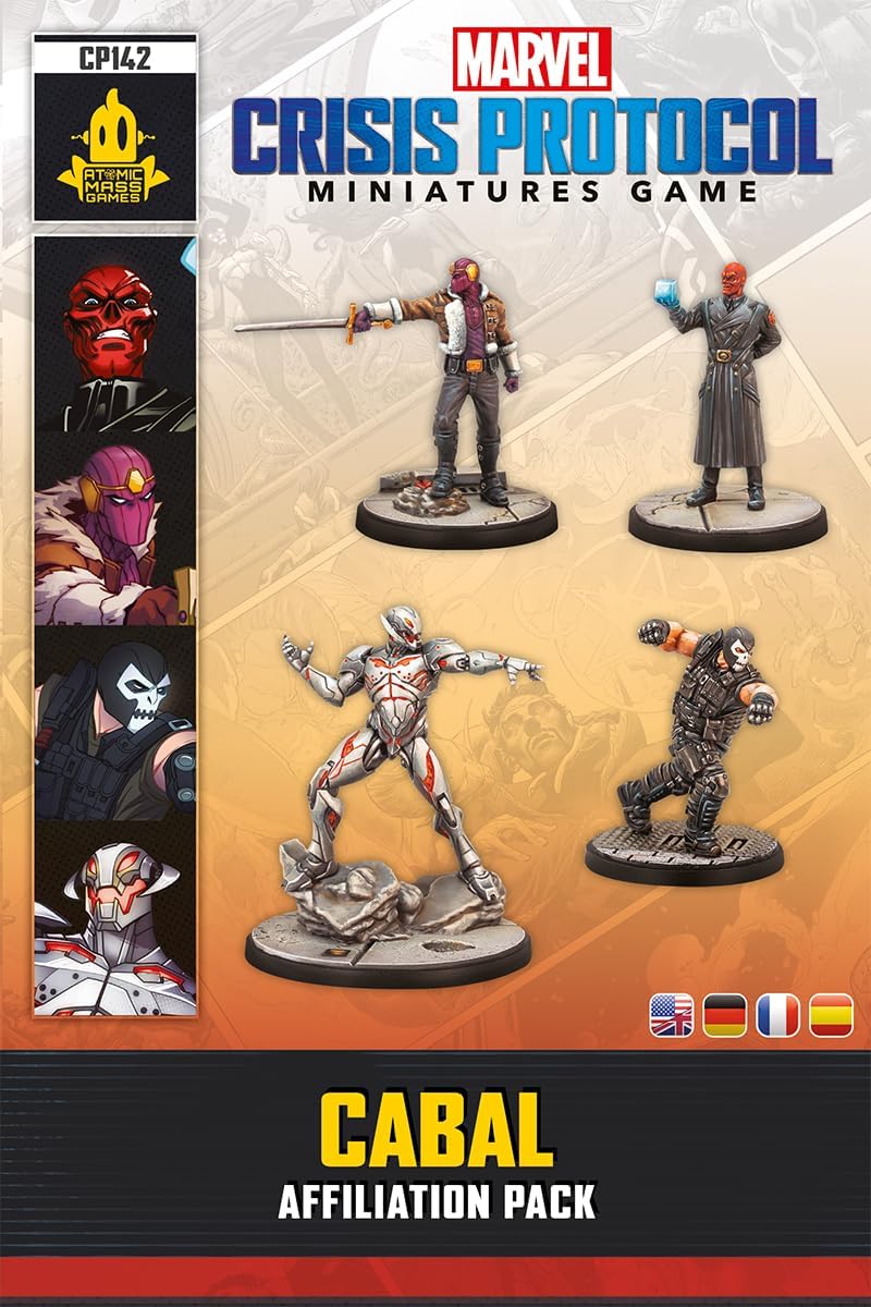 Atomic Mass Games, Marvel: Crisis Protocol – Cabal, Affiliation-Erweiterung, Tabletop, 2 Spieler, Ab - Image 2