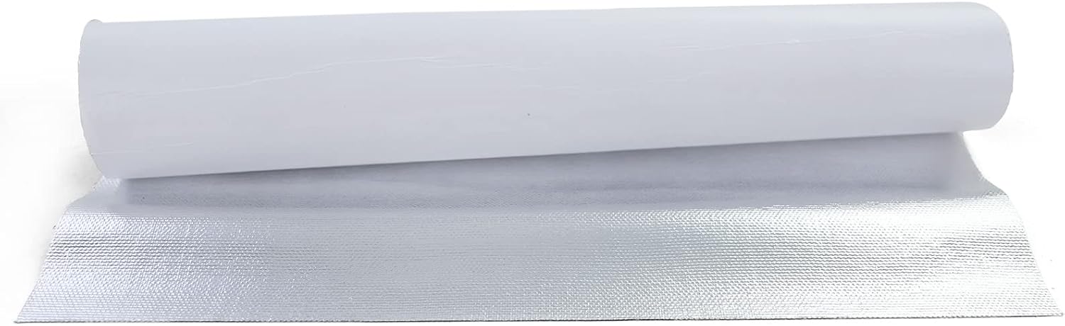 Auspuff Thermo Hitzeschutz Matte Alu Keramik selbstklebend 1,5mm 25cmx50cm 500°C - Image 7