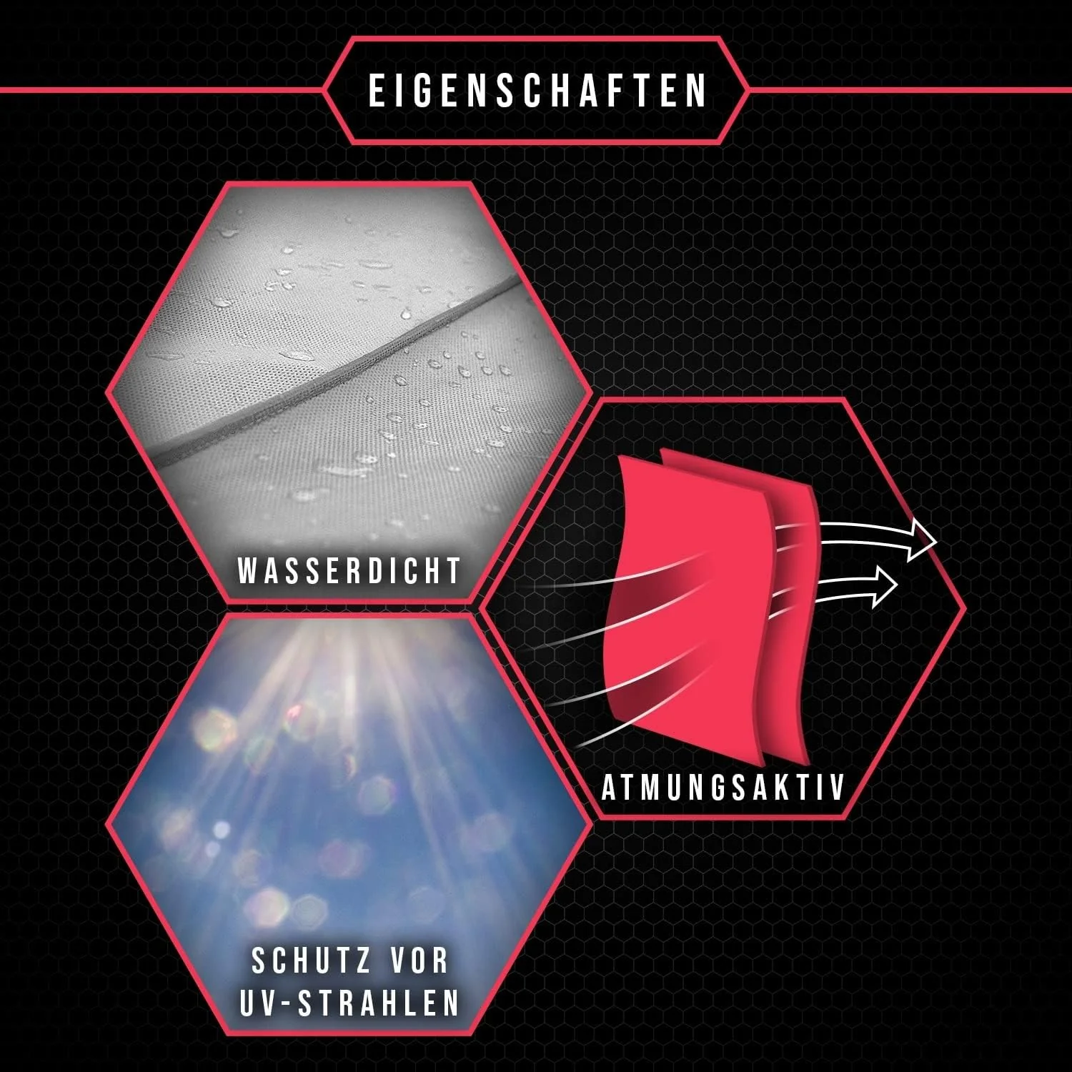 Autoabdeckung Wasserfest & Extrastark Vollgarage Autoplane Abdeckplane gegen Regen Schnee Wind UV-St - Image 6